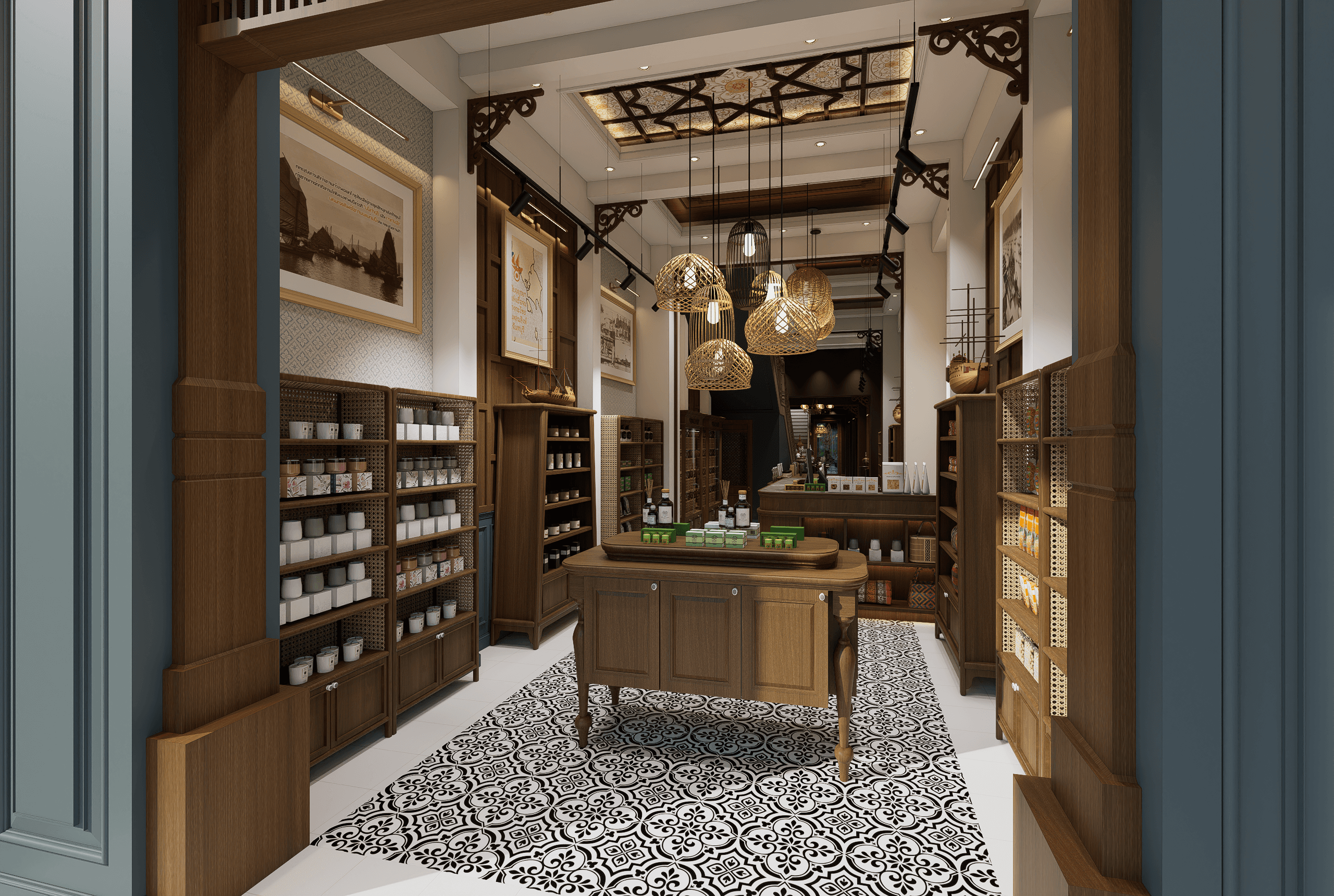 Hainan Cafe interior design photo 2
