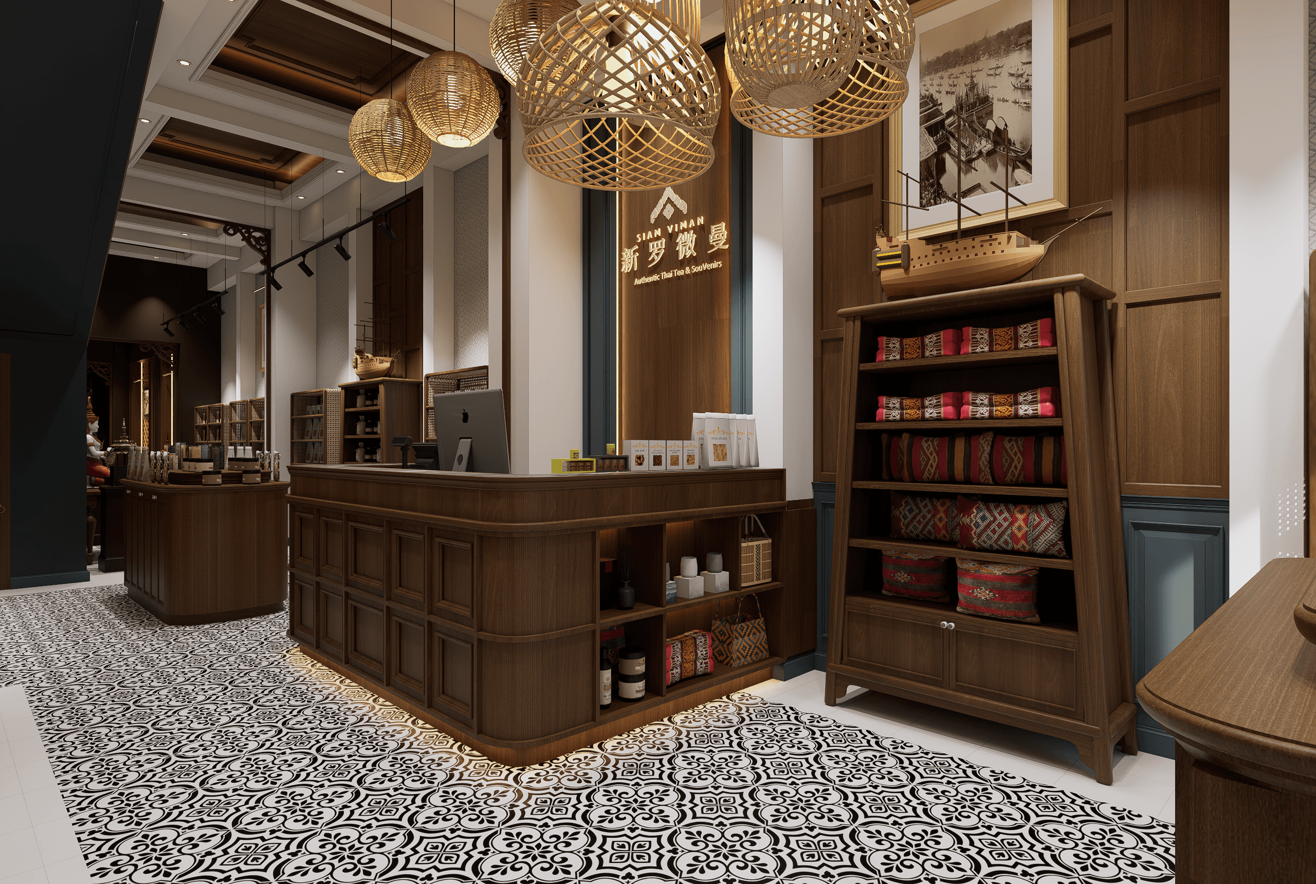 Hainan Cafe interior design photo 3