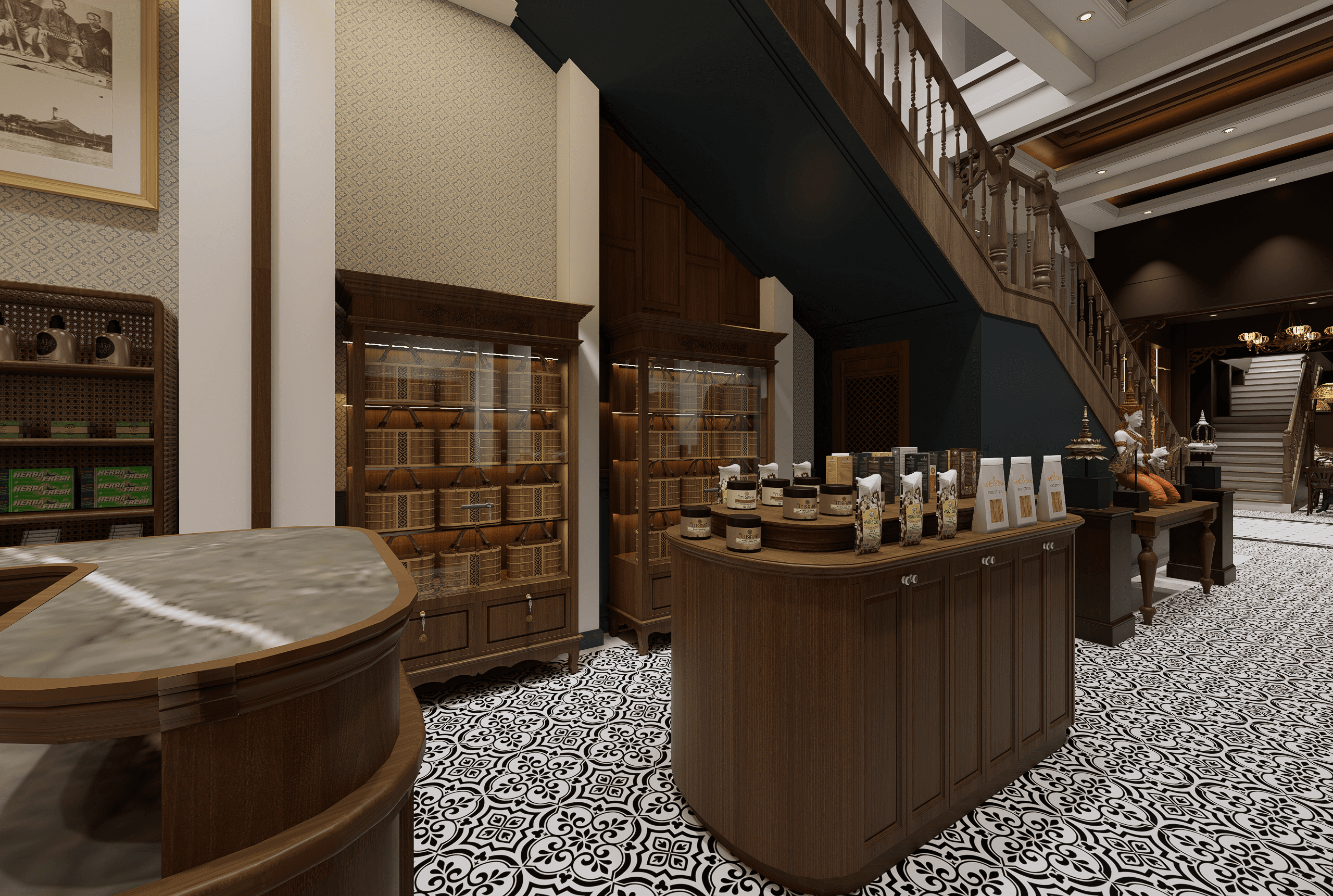 Hainan Cafe interior design photo 5