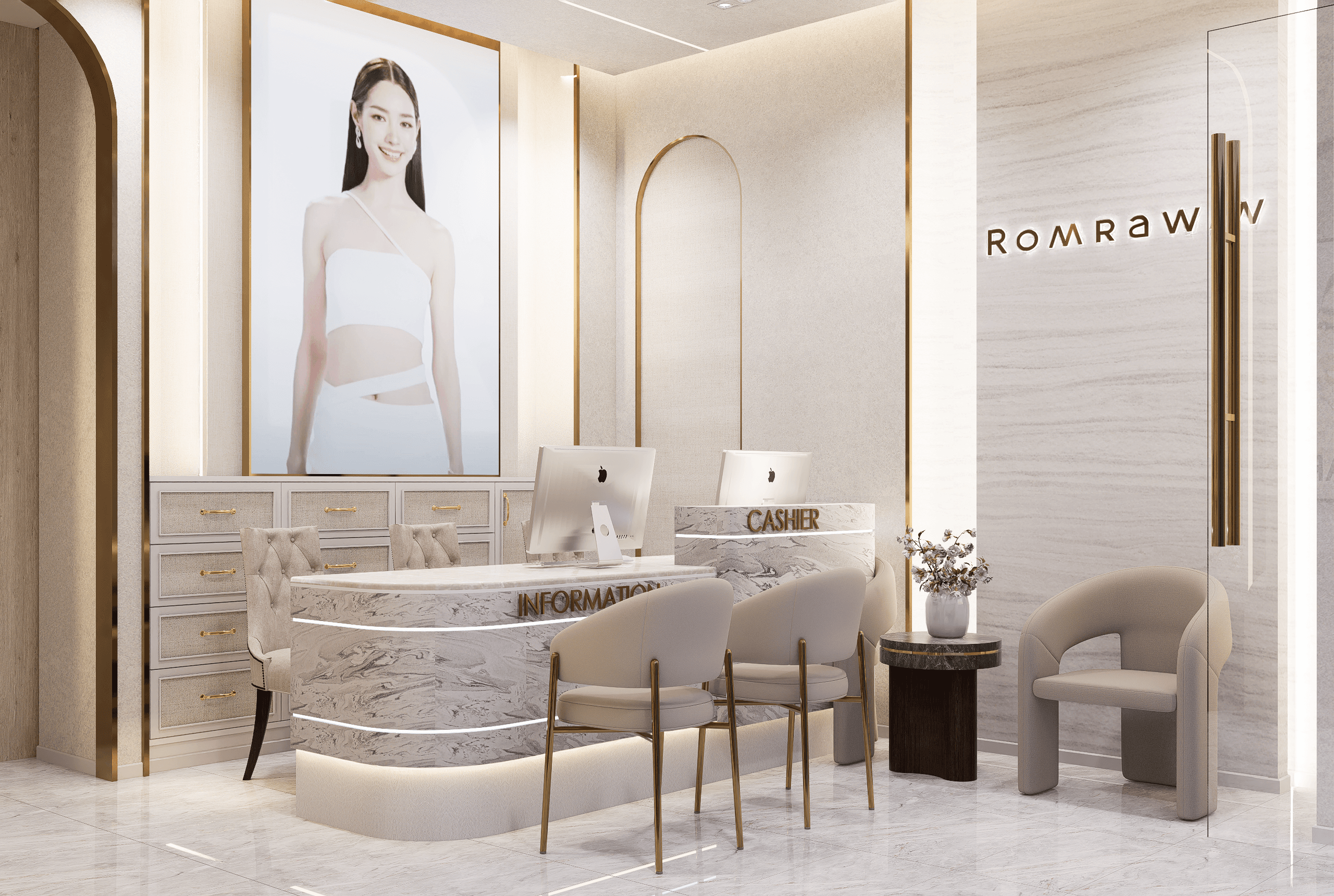 Romrawin Central World interior design photo 1